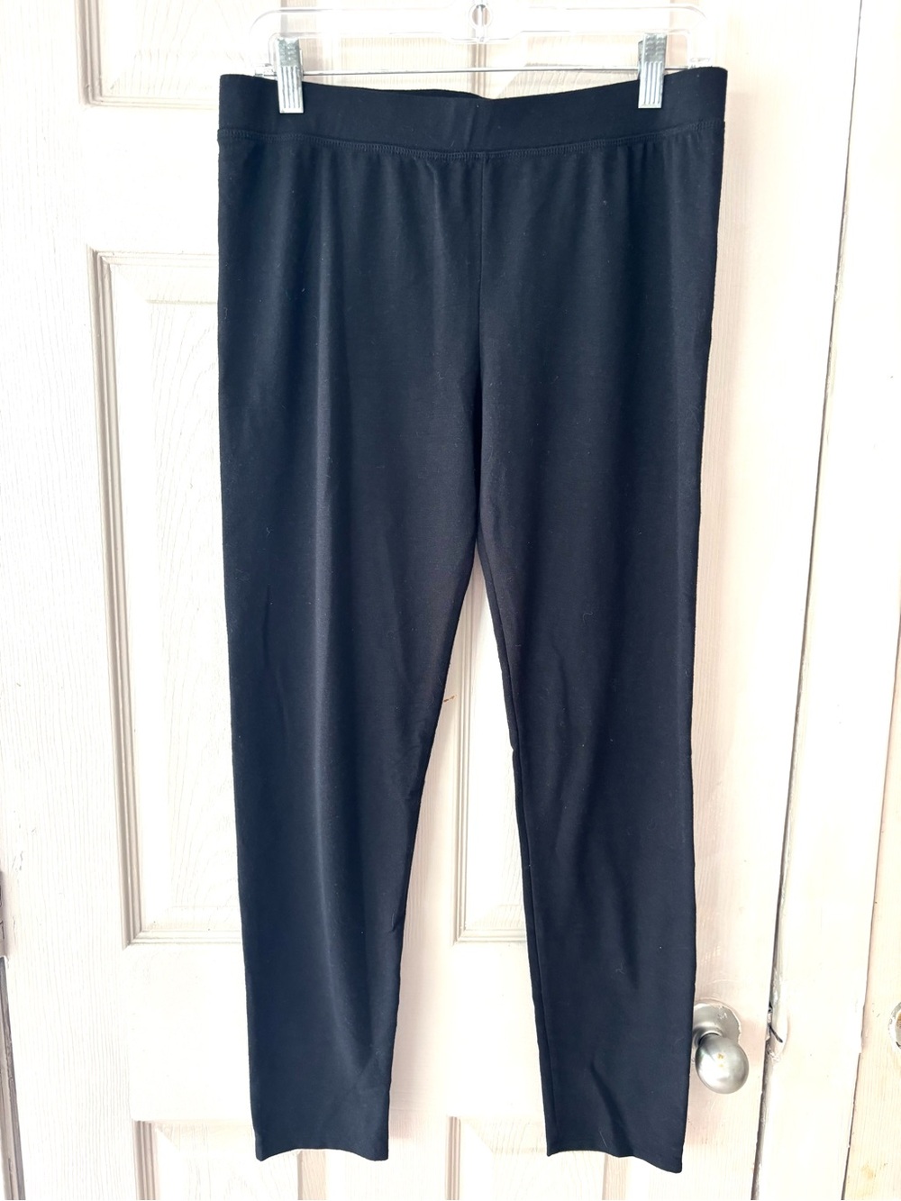 NWOT Cuddl Duds Navy Softwear Stretch Fleece Leggings SZ M